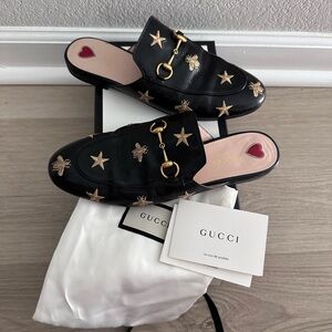 Authentic Gucci mules for women.